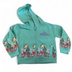 The Little Mermaid Teal Hoodie